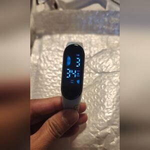 Cinnamoroll Digital Watch with Blue Display